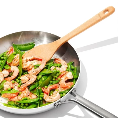 OXO 12" Mira Tri-Ply Stainless Steel Open Frypan Silver 3 OXO 12" Mira Tri-Ply Stainless Steel Open Frypan Silver - Image 3