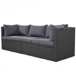 4pc Outdoor Wicker Rectangle Daybed With Canopy & Cushions - Gray - GODEER 21 4pc Outdoor Wicker Rectangle Daybed With Canopy & Cushions - Gray - GODEER -Deals Patio Elegance Store GUEST 905aaec0 b471 46af 8501 8e55e7e71d77