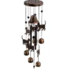 Dawhud Direct 27" H Cats Wind Chimes - Outdoor Decor Gift