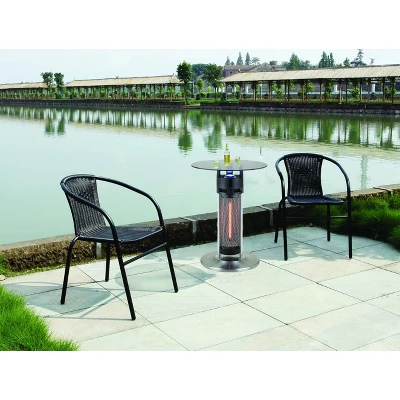 Infrared Electric Bistro Table Outdoor Heater - Black - EnerG+ 3 Infrared Electric Bistro Table Outdoor Heater - Black - EnerG+ - Image 3