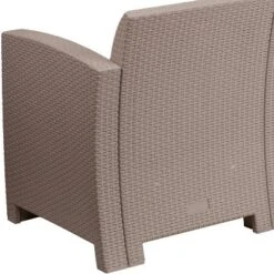 Merrick Lane Outdoor Furniture Resin Sofa Faux Rattan Wicker Pattern Patio 3-Seat Sofa With All-Weather Cushions 25 Merrick Lane Outdoor Furniture Resin Sofa Faux Rattan Wicker Pattern Patio 3-Seat Sofa With All-Weather Cushions -Deals Patio Elegance Store GUEST 91fa8290 c035 492c 8214 7c9839be0b99