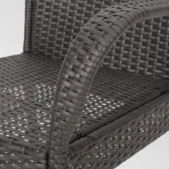 Pala 5pc Wicker Contemporary Dining Set Gray - Christopher Knight Home -Deals Patio Elegance Store GUEST 92dd8d00 29ab 480b 9157 a11b73626eb0