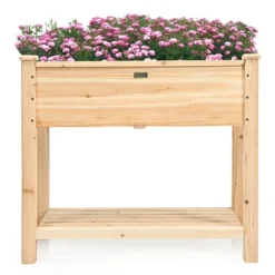 Costway Raised Garden Bed Elevated Wood Planter Box Stand For Vegetable Flower -Deals Patio Elegance Store GUEST 93b1c74d a9ac 4e0c 8b17 d2d6064be84e