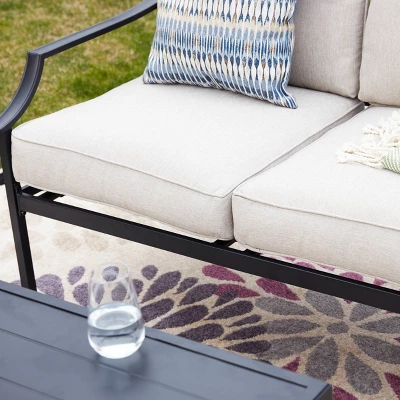 2pc Loveseat & Coffee Table Patio Set - Patio Festival 5 2pc Loveseat & Coffee Table Patio Set - Patio Festival - Image 5