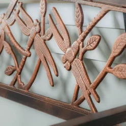 Evergreen Dragonfly Metal Garden Bench, Bronze 9 Evergreen Dragonfly Metal Garden Bench, Bronze -Deals Patio Elegance Store GUEST 93b6f77f cfc4 4bd5 802d e93f2336d59f