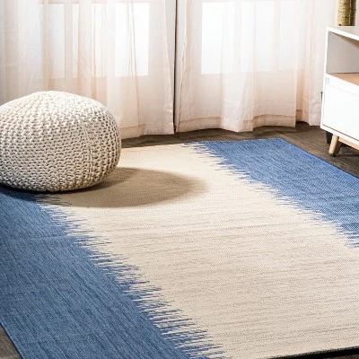 Tavira Modern Strie' Indoor/Outdoor Runner Rug - JONATHAN Y 2 Tavira Modern Strie' Indoor/Outdoor Runner Rug - JONATHAN Y - Image 2