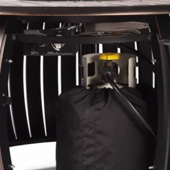 Oakland Living 5pc Deep Seating Aluminum Outdoor Patio Fire Pit Dining Set With Stripe Pattern Fire Table Copper/Gray -Deals Patio Elegance Store GUEST 94c63f52 4fb8 4296 a502 d6ebe869b98d 1