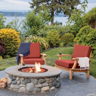 Montlake FadeSafe Patio Chair/Loveseat Back Cushion Spice - Classic Accessories 9 Montlake FadeSafe Patio Chair/Loveseat Back Cushion Spice - Classic Accessories - Image 9