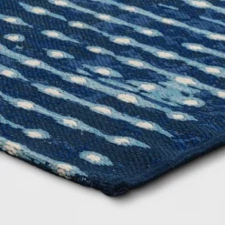 7' X 10' Outdoor Rug Indigo Dye - Threshold™