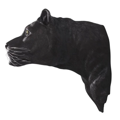 Design Toscano Shadow Predator Black Panther Wall Sculpture 4 Design Toscano Shadow Predator Black Panther Wall Sculpture - Image 4