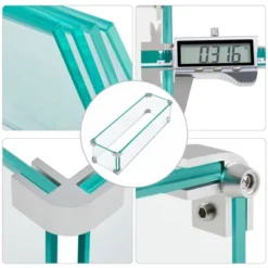 Yaheetech Tempered Glass Wind Guard Fence Fire Pit Table -Deals Patio Elegance Store GUEST 97384312 c360 45c8 9575 7d2c1880eb1e