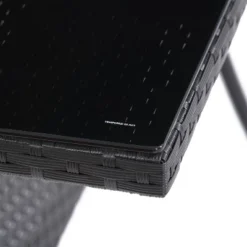 Parksville Rectangle Patio Dining Table - Black - CorLiving 9 Parksville Rectangle Patio Dining Table - Black - CorLiving -Deals Patio Elegance Store GUEST 978ff00f a639 44a4 bcf7 1febaf3f5061