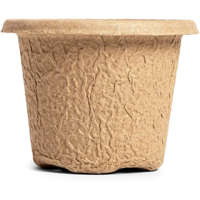 Juvale 50 Pack Round Seed Starter Peat Pots Biodegradable Seedling Tray With Plant Labels, 4.3 X 3.2 In 4 Juvale 50 Pack Round Seed Starter Peat Pots Biodegradable Seedling Tray With Plant Labels, 4.3 X 3.2 In - Image 4