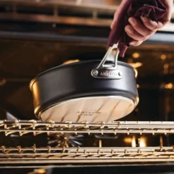 Anolon X Hybrid 3.5qt Nonstick Induction Saute Pan With Lid Super Dark Gray -Deals Patio Elegance Store GUEST 9950d65f 699e 40ea 949f d239a51031b6
