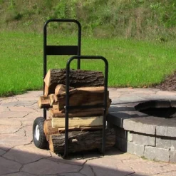 Sunnydaze Decor Sunnydaze Indoor/Outdoor Steel Rolling Firewood Log Cart Carrier With Wheels - 1/8 Face Cord - Black 15 Sunnydaze Decor Sunnydaze Indoor/Outdoor Steel Rolling Firewood Log Cart Carrier With Wheels - 1/8 Face Cord - Black -Deals Patio Elegance Store GUEST 9b2d0b47 065e 47bd 8b4d 0e979c67fc82