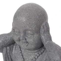 Harrod Outdoor Hear No Evil Monk Garden Statue - Stone Gray - Christopher Knight Home -Deals Patio Elegance Store GUEST 9c642699 207f 403b 93cb 1257f432eb08