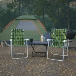 Cosco 2pk Steel Folding Lawn Chairs