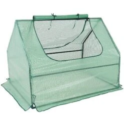 Sunnydaze Decor Sunnydaze Mini Greenhouse With 2 Zippered Side Doors - Green -Deals Patio Elegance Store GUEST 9cdc05a9 6e08 4385 993a 29758f66c744