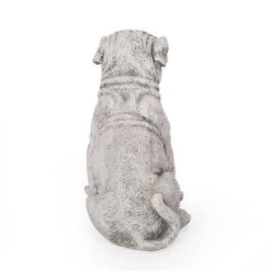 Concrete Adena Outdoor Dog Garden Statue - Antique White - Christopher Knight Home -Deals Patio Elegance Store GUEST 9dfd71fb 93b9 431f 9095 98ee6d32fc7b