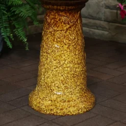 Sunnydaze Decor Sunnydaze 43"H Electric Ceramic 3-Tier Floral Motif Outdoor Water Fountain With LED Lights 14 Sunnydaze Decor Sunnydaze 43"H Electric Ceramic 3-Tier Floral Motif Outdoor Water Fountain With LED Lights -Deals Patio Elegance Store GUEST 9fb2075a fb1e 44cf 94cf cd7ca6b9b878