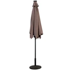 Costway 9ft Patio Solar Umbrella LED Patio Market Steel Tilt W/ Crank Outdoor (Tan) 8 Costway 9ft Patio Solar Umbrella LED Patio Market Steel Tilt W/ Crank Outdoor (Tan) -Deals Patio Elegance Store GUEST a1a0fc23 5144 4bd7 afa5 0410f0b29b2f