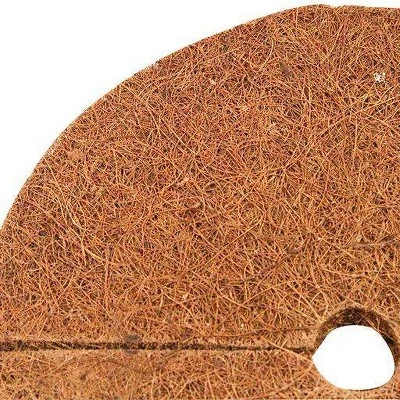 Envelor 3pk 24" Coco Coir Plant Cover Mulch Mat 2 Envelor 3pk 24" Coco Coir Plant Cover Mulch Mat - Image 2