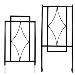 Sunnydaze Decor Sunnydaze Contemporary Metal Wire Garden Trellis For Climbing Plants And Flowers - 30" H - Black - 2-Pack -Deals Patio Elegance Store GUEST a780af4b 247b 47a6 8c02 22bcdd201306