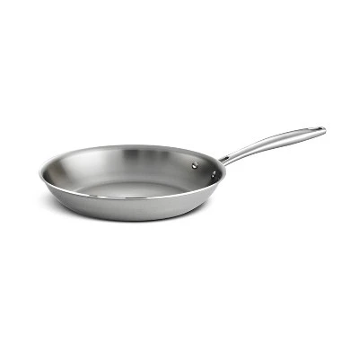 Tramontina Gourmet 10 In. Tri-Ply Clad Induction Ready Stainless Steel Fry Pan 2 Tramontina Gourmet 10 In. Tri-Ply Clad Induction Ready Stainless Steel Fry Pan - Image 2