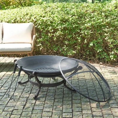 Ashland Firepit - Black - Crosley 11 Ashland Firepit - Black - Crosley - Image 11
