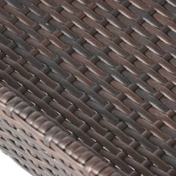 Savona Wicker Outdoor Serving Cart - Brown - Christopher Knight Home -Deals Patio Elegance Store GUEST aa35cb62 c805 4034 9059 533793f2eeb7