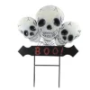 Direct International Home & Garden Boo Skeleton - One Stake 15.25 Inches - - 32423252 - Metal - White