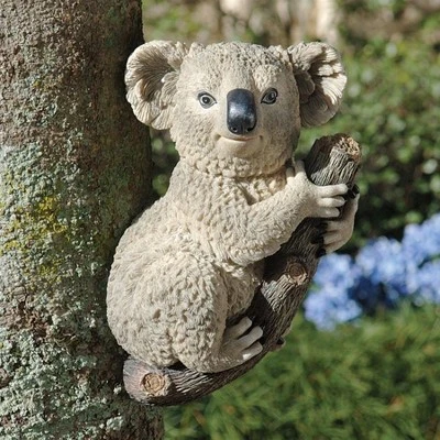Design Toscano Kouta, The Climbing Koala Sculpture: Set Of Two 1 Design Toscano Kouta, The Climbing Koala Sculpture: Set Of Two