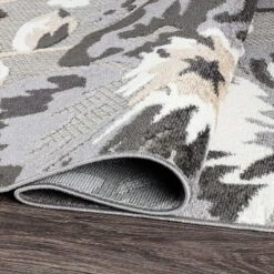 World Rug Gallery Bergamo Contemporary Floral Indoor/Outdoor Area Rug -Deals Patio Elegance Store GUEST afe4dda4 fa51 4f14 8cac b87870284ffb