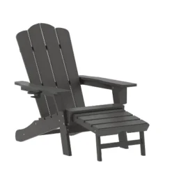 Emma And Oliver Adirondack Chair With Cup Holder And Pull Out Ottoman, All-Weather HDPE Indoor/Outdoor Lounge Chair 24 Emma And Oliver Adirondack Chair With Cup Holder And Pull Out Ottoman, All-Weather HDPE Indoor/Outdoor Lounge Chair -Deals Patio Elegance Store GUEST b1e1d8f0 6c7d 4890 b50c c74ac5dd0a2b