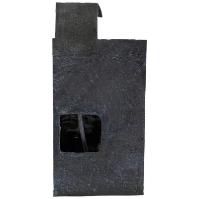 Northlight 19" Gray LED Lighted 5-Tier Rainfall Outdoor Water Fountain 6 Northlight 19" Gray LED Lighted 5-Tier Rainfall Outdoor Water Fountain - Image 6