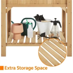 Yaheetech 8-Pocket Wood Elevated Garden Planter With Fabric Liner Light Brown 11 Yaheetech 8-Pocket Wood Elevated Garden Planter With Fabric Liner Light Brown -Deals Patio Elegance Store GUEST b227ff0d 8f78 440a 9f5c 3d6b1d375350