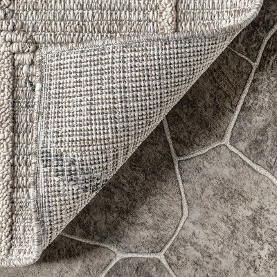 NuLOOM Crissy Contemporary High-Low Indoor/Outdoor Area Rug 6 NuLOOM Crissy Contemporary High-Low Indoor/Outdoor Area Rug - Image 6