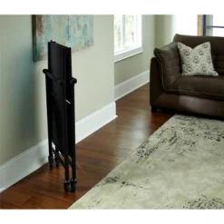 Indoor/Outdoor Folding Serving Cart With Wheels & Shelves - Black - Room & Joy -Deals Patio Elegance Store GUEST b4dec52a 8ba0 4820 b790 fb57ada6cbdf