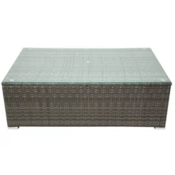 7pc Wicker Patio Seating Set With Storage Box - Gray - GODEER 24 7pc Wicker Patio Seating Set With Storage Box - Gray - GODEER -Deals Patio Elegance Store GUEST b4e13b1d 7e60 4938 8bbd 509a255cc721