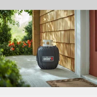 Weber Liquid Propane Tank Cover - Black 3 Weber Liquid Propane Tank Cover - Black - Image 3