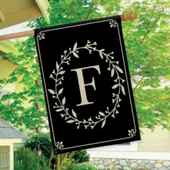 Briarwood Lane Classic Monogram Letter F House Flag Double-Sided 28" X 40" 3 Briarwood Lane Classic Monogram Letter F House Flag Double-Sided 28" X 40" -Deals Patio Elegance Store GUEST b71c2630 33c9 4b19 9052 7e9cd1da607e