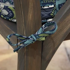 19" X 20" ProFoam Outdoor Rounded Back Seat Cushion Aurora Blue Damask - Arden Selections -Deals Patio Elegance Store GUEST b767673d b307 4366 bfa4 206cc7bae720