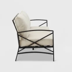 Kaplan Outdoor Metal Sofa Oil Rubbed Bronze With Cushions - Crosley 15 Kaplan Outdoor Metal Sofa Oil Rubbed Bronze With Cushions - Crosley -Deals Patio Elegance Store GUEST b82b31bc 853d 477a 9940 d07783ce74e2