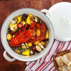 Martha Stewart Enamel On Steel 16 Quart Lobster Pot In Cream 11 Martha Stewart Enamel On Steel 16 Quart Lobster Pot In Cream -Deals Patio Elegance Store GUEST b8922619 9afc 4c1b ab2d ed10eea0d33e