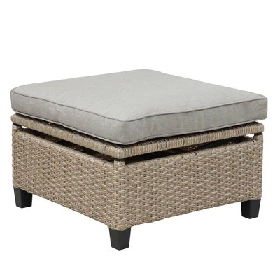 4pc Outdoor Adjustable Wicker Sectional Set With Canopy & Table - GODEER 12 4pc Outdoor Adjustable Wicker Sectional Set With Canopy & Table - GODEER - Image 12