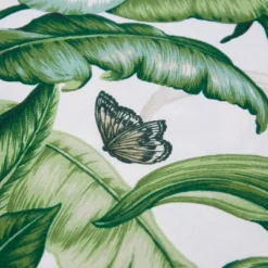 Set Of 2 Wailea Coast Verte Reversible Chair Pad - Pillow Perfect