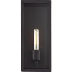 John Timberland Modern Industrial Outdoor Wall Light Fixture Sand Black 14 1/4" Clear Glass For Exterior House Porch Patio Outside 10 John Timberland Modern Industrial Outdoor Wall Light Fixture Sand Black 14 1/4" Clear Glass For Exterior House Porch Patio Outside -Deals Patio Elegance Store GUEST ba5403a4 e2d2 46c0 95f8 1884f2bd1960