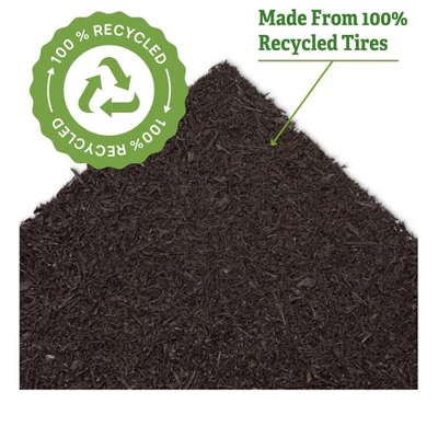 Gardener's Supply Company Recycled Rubber Walkway | Natural Looking Permanent Mulch Pathway Solution And Plants Vegetables & Flower Garden Barrier | 2 Gardener's Supply Company Recycled Rubber Walkway | Natural Looking Permanent Mulch Pathway Solution And Plants Vegetables & Flower Garden Barrier | - Image 2