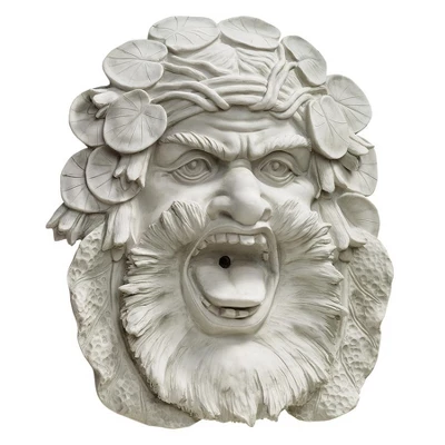 Design Toscano Hafod Mansion Greenman Fountain Wall Sculpture 1 Design Toscano Hafod Mansion Greenman Fountain Wall Sculpture
