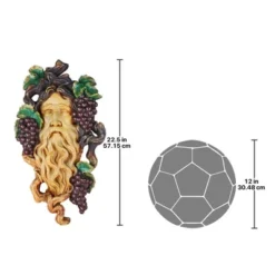Design Toscano God Of The Grape Harvest Wall Sculpture -Deals Patio Elegance Store GUEST be88ea3b 0460 477f 9788 f0f841fae1de